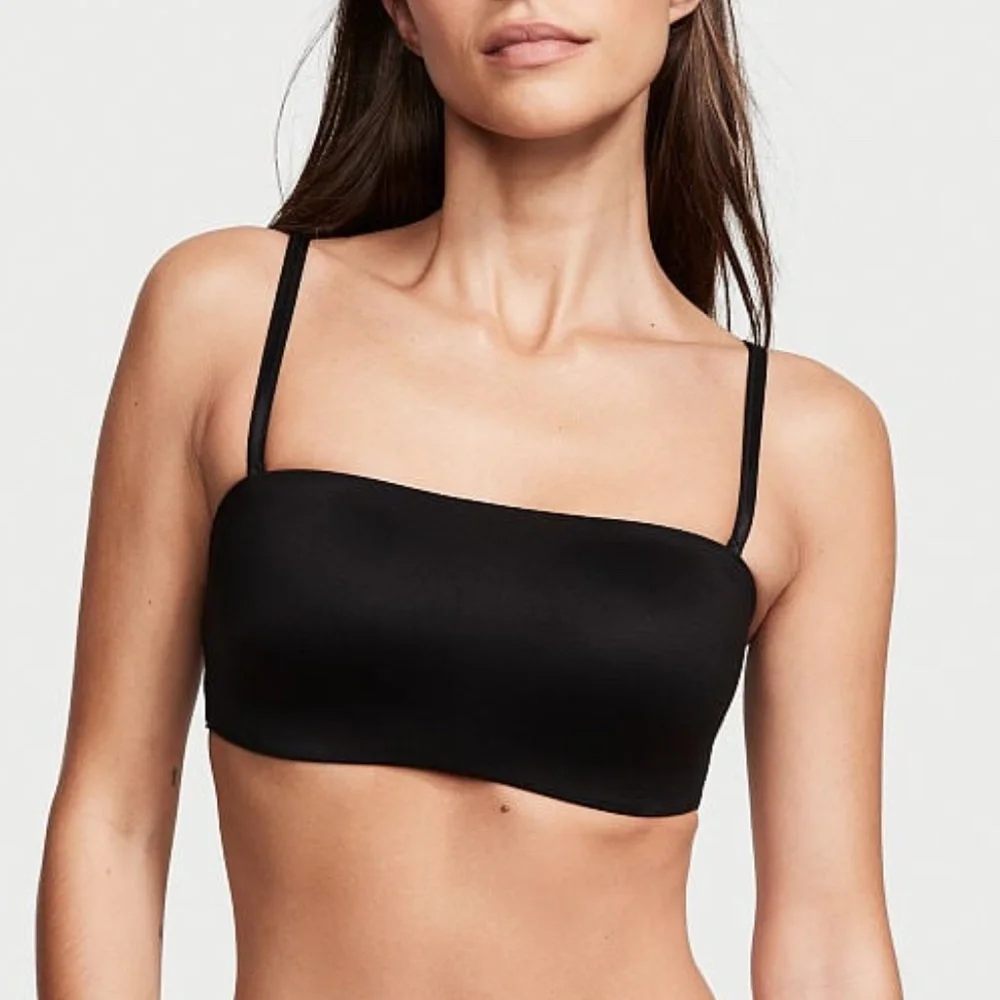 Victoria's Secret Black Love Cloud Wireless Strapless Bra